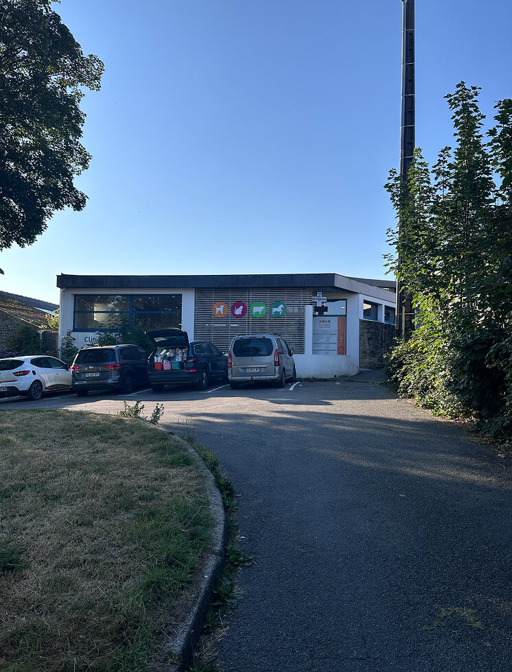LV-Lesneven-1 Extérieur clinique vétérinaire à Lesneven